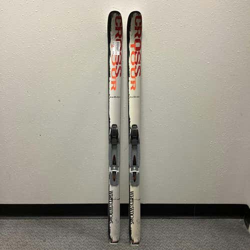 Used Whitewoods Crosstour 64-55-59 Xc Skis 115 Cm Boys' Cross Country Ski Combo