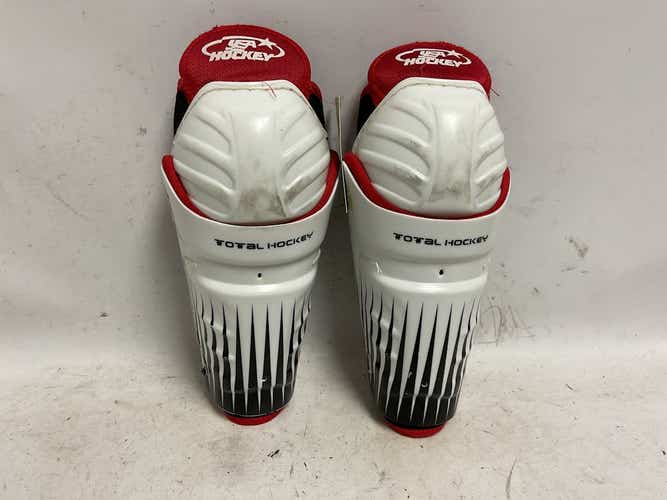 Used Usa Hockey Total Hockey 10" Hockey Shin Guards