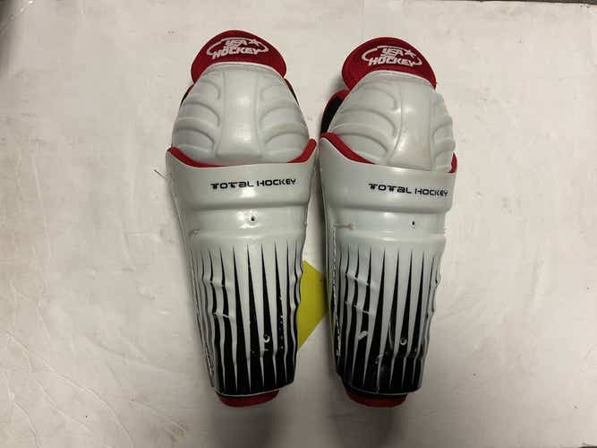 Used Usa Hockey Total Hockey 10" Hockey Shin Guards