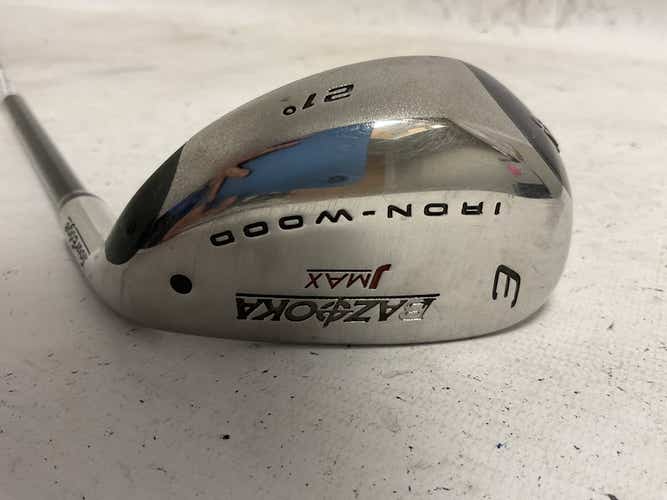 Used Tour Edge Bazooka Jmax Iron-wood 3 Iron Senior Flex Graphite Shaft Individual Iron