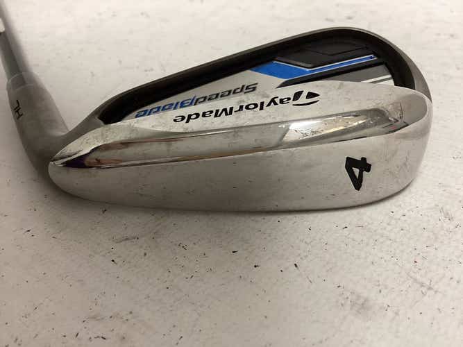 Used Taylormade Speedblade Hl 4 Iron Uniflex Graphite Shaft Individual Iron