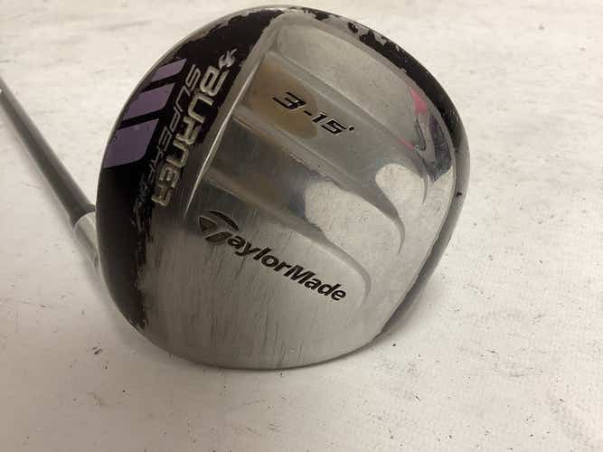 Used Taylormade Burner Superfast 3 Wood Ladies Flex Graphite Shaft Fairway Woods