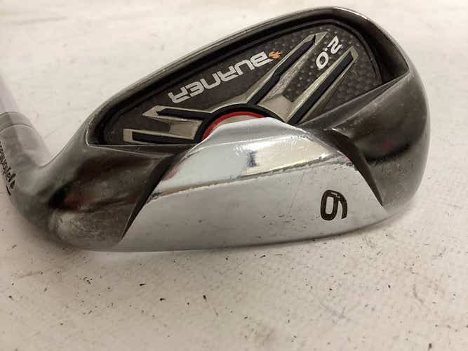 Used Taylormade Burner 2.0 9 Iron Regular Flex Steel Shaft Individual Iron