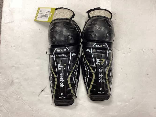 Used Reebok Sc7 10 10" Hockey Shin Guards