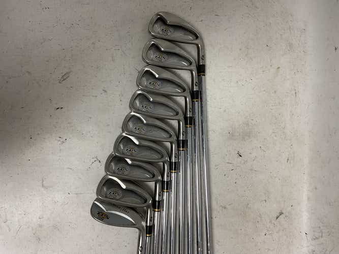 Used Powerbilt Tps 70 3i-sw Regular Flex Steel Shaft Iron Set