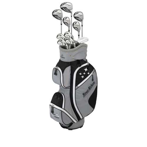 New Lady Edge Bk Wh 11pc Rh Golf Set