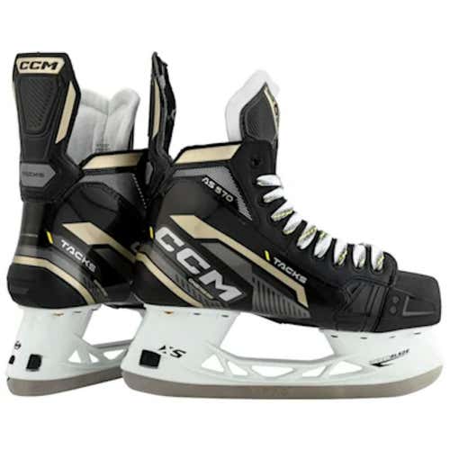 New Ccm Senior Super Tacks As 570 Reg Ice Hockey Skates Senior 9