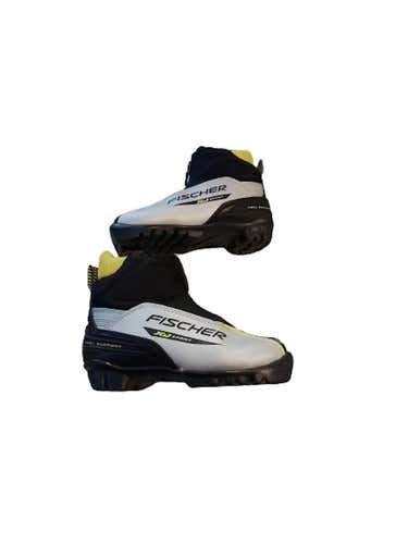 Used Fisher Yt-11 Boys' Cross Country Ski Boots