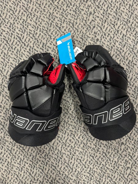 Bauer Black Vapor 3X 14” gloves