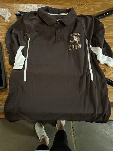 Hershey Cubs Brown Polo