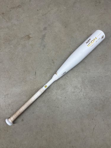 Used Rawlings Icon USSSA (-10) 28" Bat