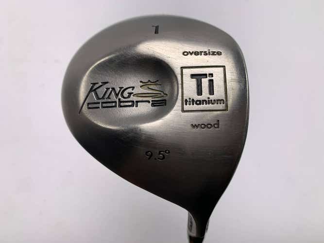 Cobra King Cobra Titanium Driver 9.5* Stiff Graphite Mens RH