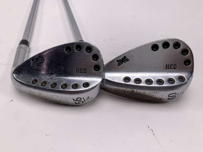 PXG 0311 Chrome Wedge Set 56* 14 | 60* 12 Nippon NS Pro 950 GH Regular Steel RH