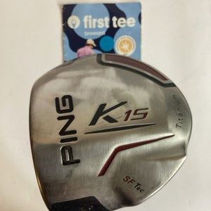 Ping K15 Titanium Lefthanded LH Driver 10.5* With Regular Graphite Shaft