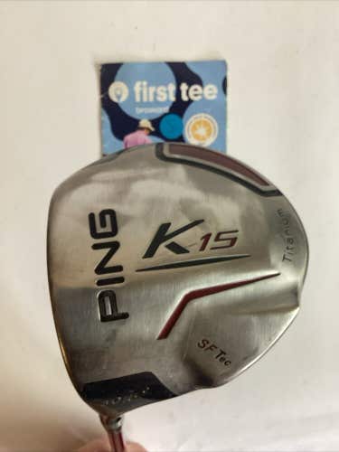 Ping K15 Titanium Lefthanded LH Driver 10.5* With Regular Graphite Shaft