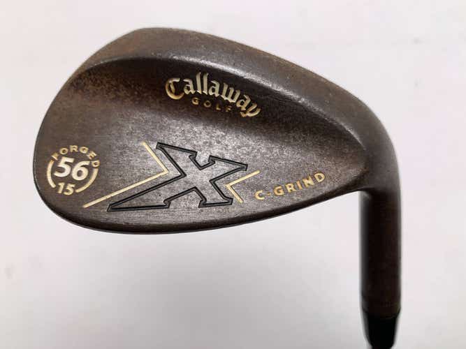 Callaway X Forged Vintage Sand Wedge 56* 15 C-Grind Wedge Steel Mens RH