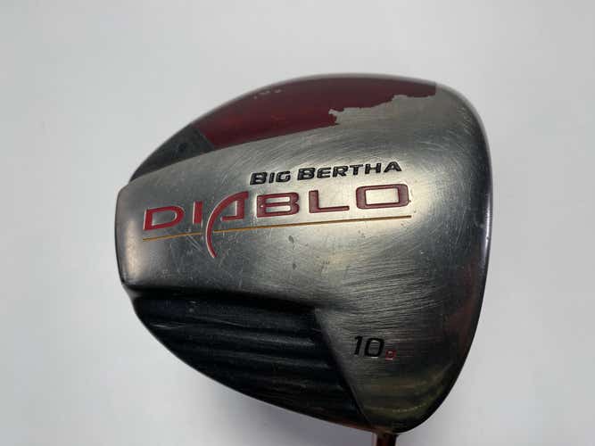 Callaway Big Bertha Diablo Driver 10* Aldila DVS 65g Regular Graphite Mens RH