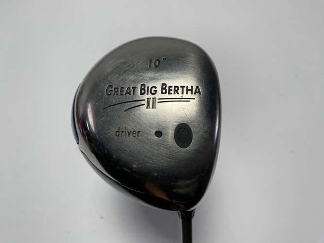 Callaway Great Big Bertha II Driver 10* GBB System 60 Regular Graphite Mens RH