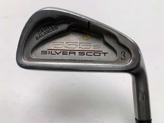 Tommy Armour 855 S Silver Scot Single 3 Iron G Force 2 Regular Graphite Mens RH