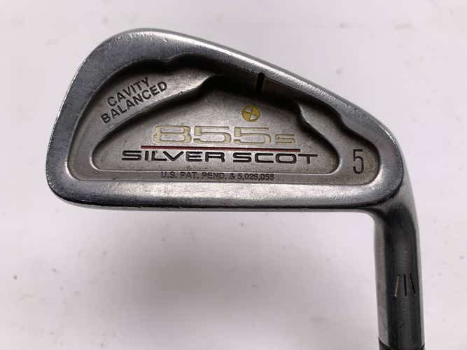 Tommy Armour 855 S Silver Scot Single 5 Iron G Force 2 Regular Graphite Mens RH