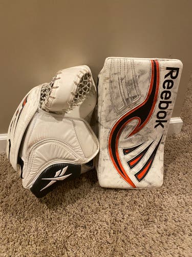 Pro goalie glove set