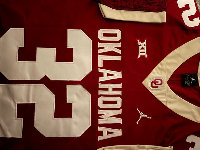 Oklahoma Sooners #32 Samaje Perine 2016 College Football Limited Jersey