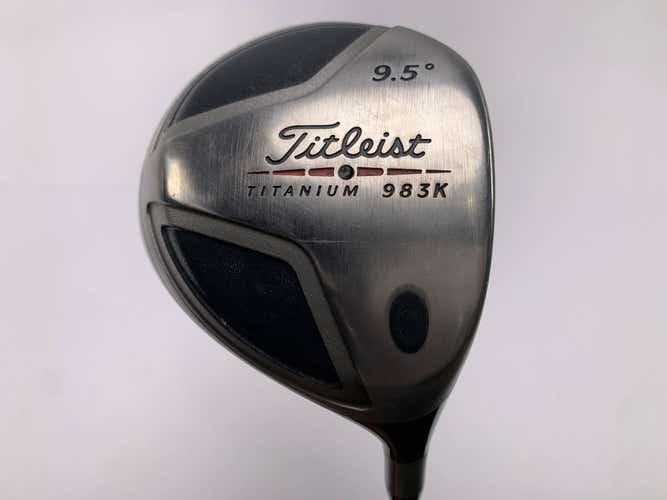 Titleist 983 K Driver 9.5* Grafalloy ProLaunch Red Regular Graphite Mens RH