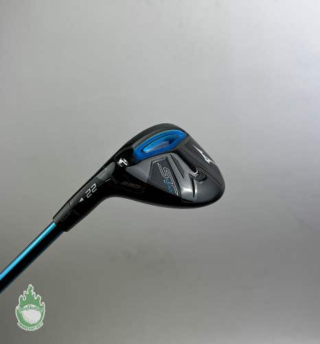 Used LH Mizuno ST-Max 230 4 Hybrid 22* LINQ 75g F3 Regular Graphite Golf Club