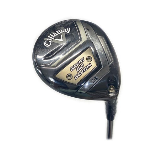 Callaway Great Big Bertha 23 15* 3 Fairway Wood Graphite Helium 5F2 Senior Flex