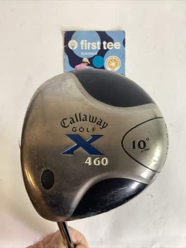 Callaway X 460 Lefthanded LH Driver 10* With Light Flex Senior Graphite Shaft