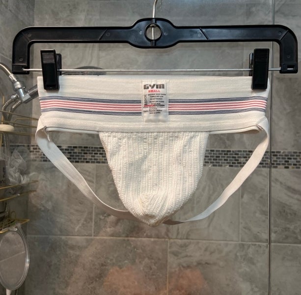 GYM Jockstrap - White Mens Small
