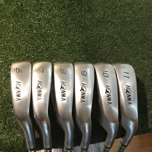 Honma Beres IE-05 2 Star Irons Set (6-PW-GW) Regular ARMRQ8 44g Graphite Shafts