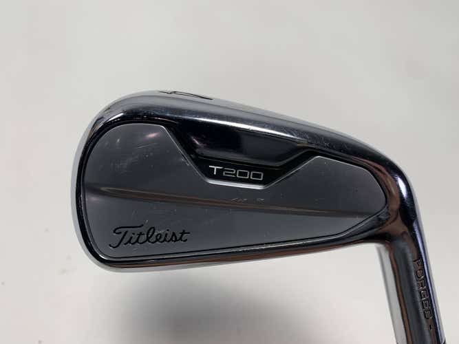 Titleist T200 2021 Single 4 Iron True Temper AMT Tour White X100 Extra Stiff RH