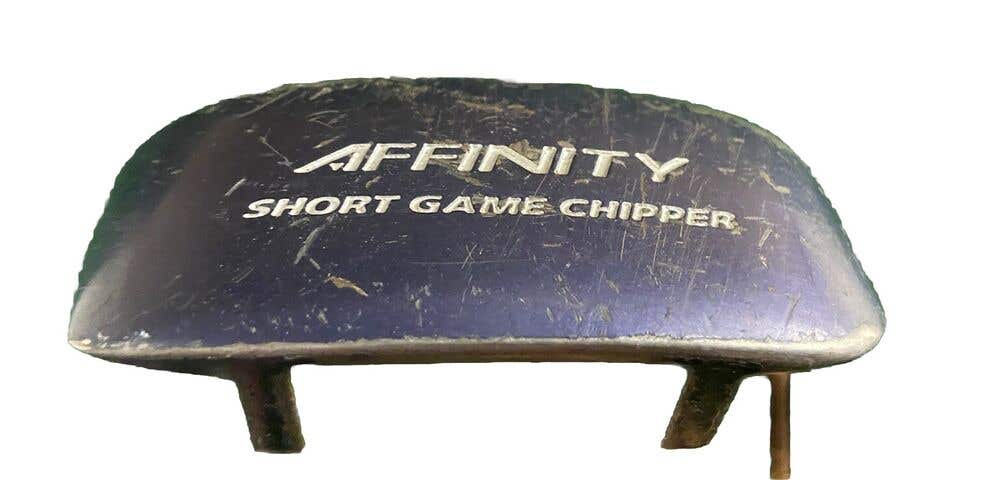 Affinity Short Game Chipper Steel Shaft 34.5 Inches RH Nice Jumbo Star Wrap Grip