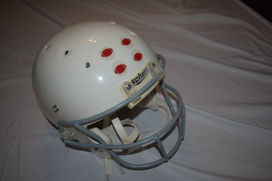 Schutt DNA Recruit Football Helmet, White, Large