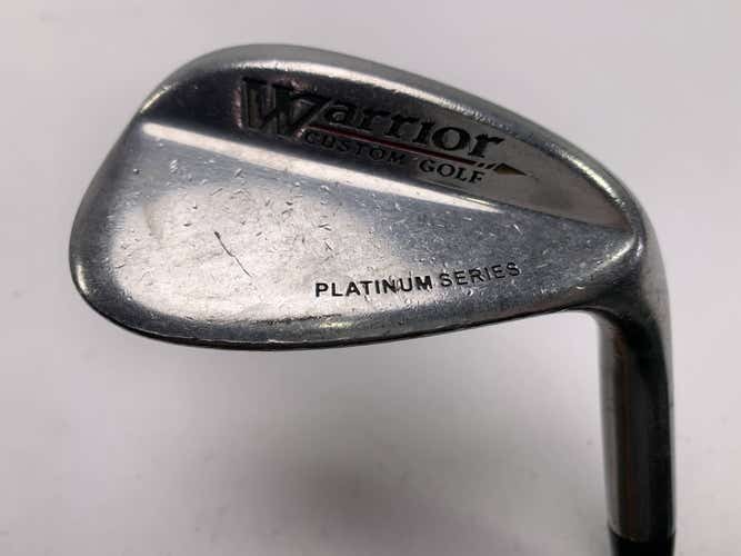 Warrior Platinum Series Sand Wedge 56* Wedge Steel Mens RH