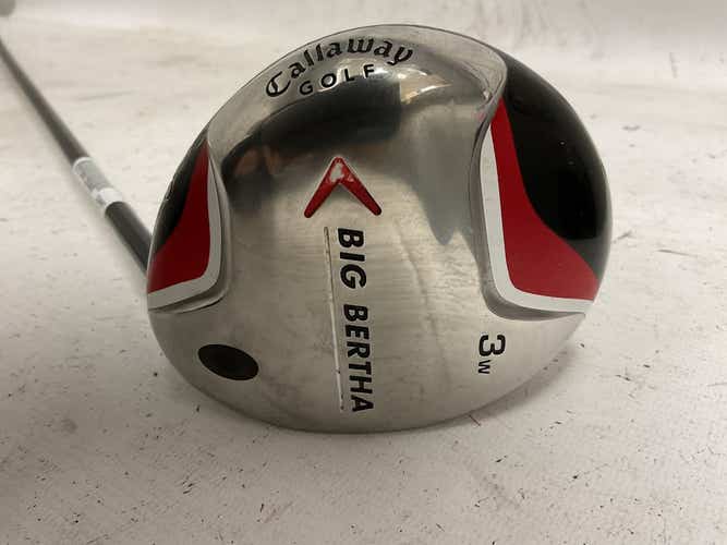 Used Callaway Big Bertha 2007 3 Wood Regular Flex Graphite Shaft Fairway Woods