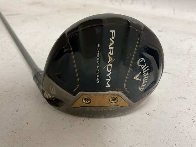 Used Callaway Paradym 3 Wood Stiff Flex Graphite Shaft Fairway Wood