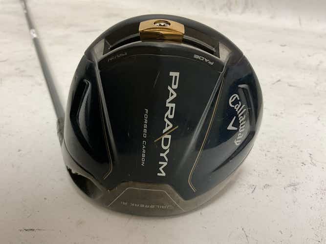 Used Callaway Paradym 9.0 Degree Stiff Flex Graphite Shaft Driver