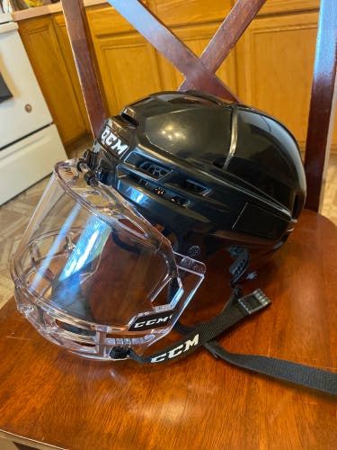 Used Medium CCM Pro Stock Super Tacks X Helmet