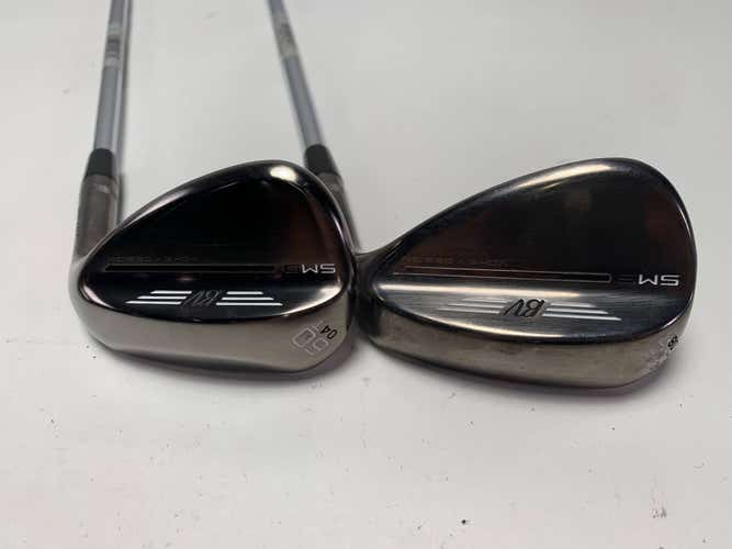 Titleist Vokey SM9 Brushed Steel Wedge Set 56* 8 | 60* 4 Wedge Steel Mens RH