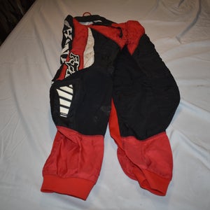Fox 180 Honda Racing Motocross Pants, Black/Red/White, Size 30