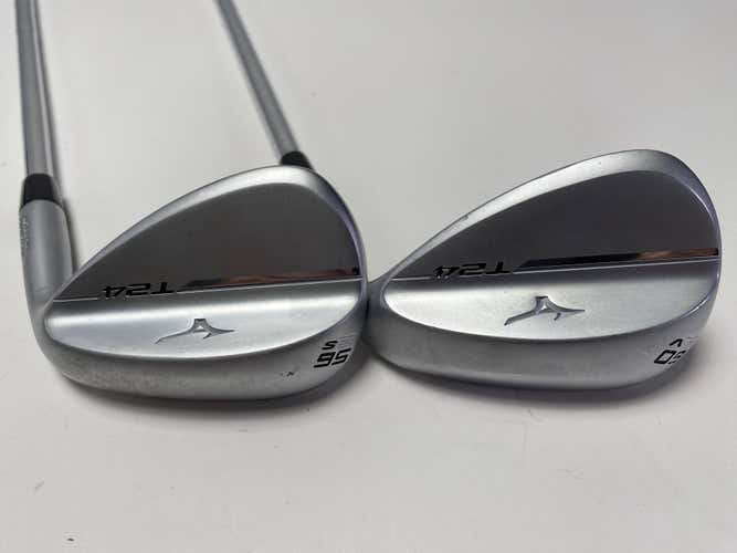 Mizuno T24 Soft Satin Wedge Set 56* 12 | 60* 12 TT DG Tour Issue S400 Wedge RH