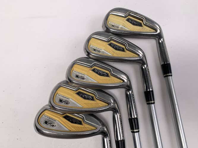 Adams Idea Tech V4 Iron Set 7-PW+SW 50g Ladies Graphite Womens RH