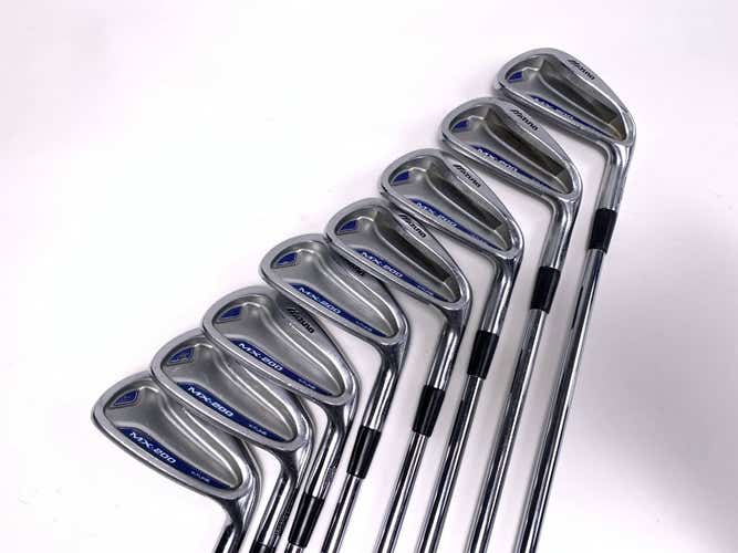 Mizuno MX 200 Iron Set 4-PW+GW True Temper Dynalite Gold XP R300 Regular RH