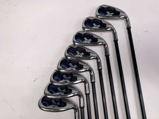 Callaway X-18 Iron Set 4-PW+SW System CW75 Regular Graphite Mens RH