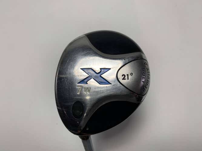 Callaway X 7 Fairway Wood 21* Fujikura Gems UltraLight Ladies Graphite Womens LH