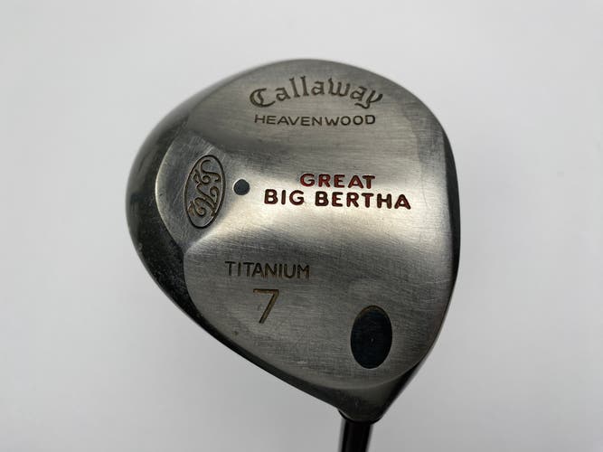 Callaway Original Great Big Bertha 7 Fairway Heaven Wood 21* ProLite Regular RH