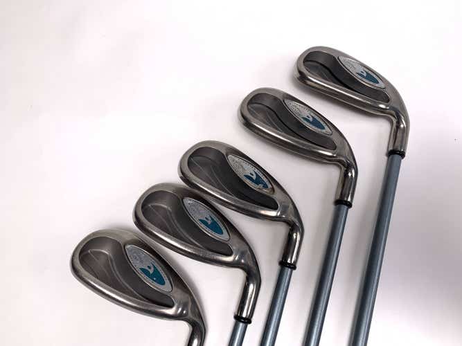 Callaway Hawkeye Iron Set 7-PW+SW Hawk Eye Gems Ladies Graphite Womens RH