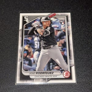 Jose Rodriguez Chicago White Sox 2024 MLB Bowman Rookie Card Paper Base #52